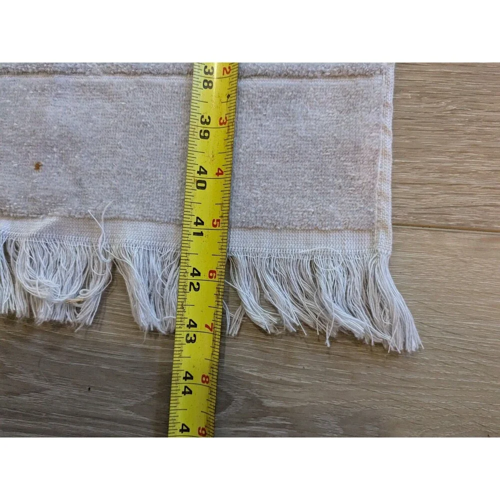 Vintage Cannon Monticello 3 pc Set Bath Hand Towel‎ MCM Sculpted
